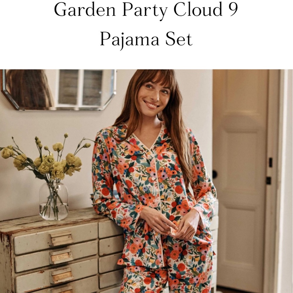 Rifle Paper & Cloud 9 Summersalt Garden Party PJ Set